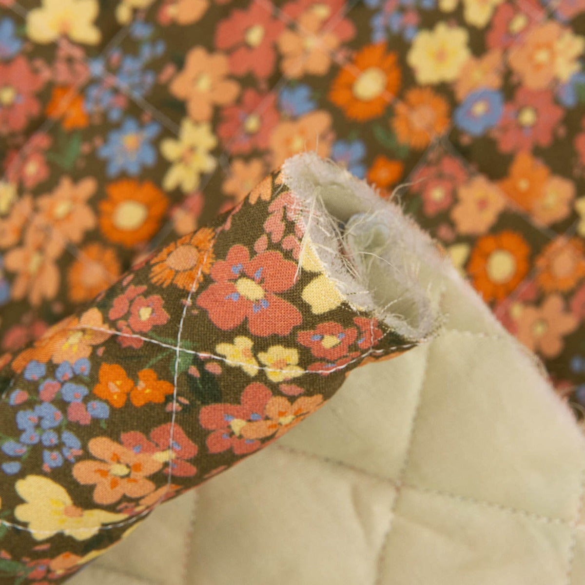 Coton matelassé Viyella – Prairie d&#39;automne - Ribes y Casals