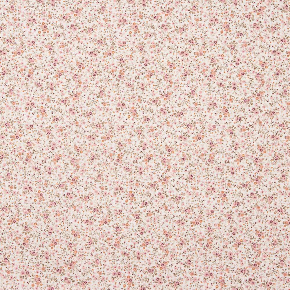 Viyela Coton Petites fleurs roses - Ribes y Casals
