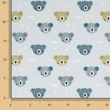 Coton Viyella Bleu imprimé ours - Ribes y Casals