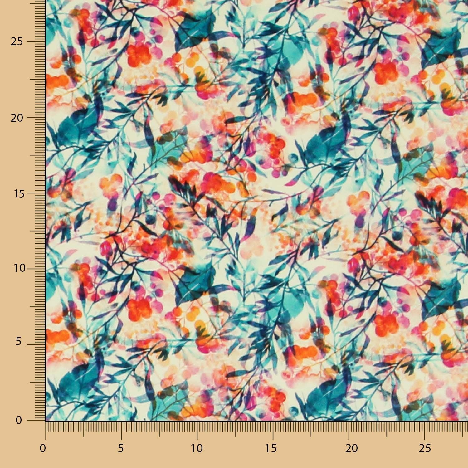 Voile Coton Forêt Jaune - Ribes y Casals