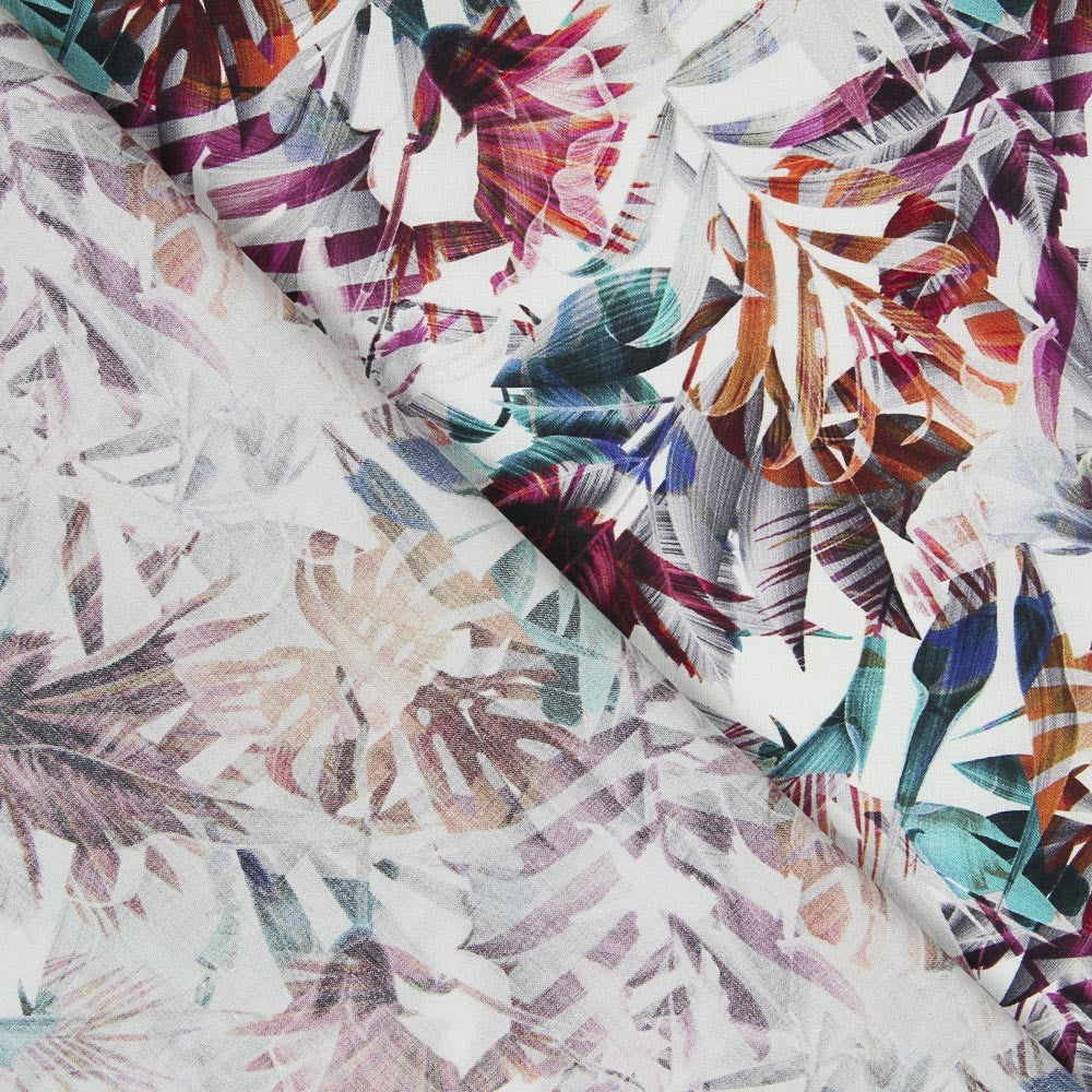 Voile Coton Forêt Blanc - Ribes y Casals