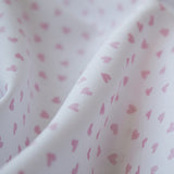 Voile Coton Coeur Rose - Ribes y Casals