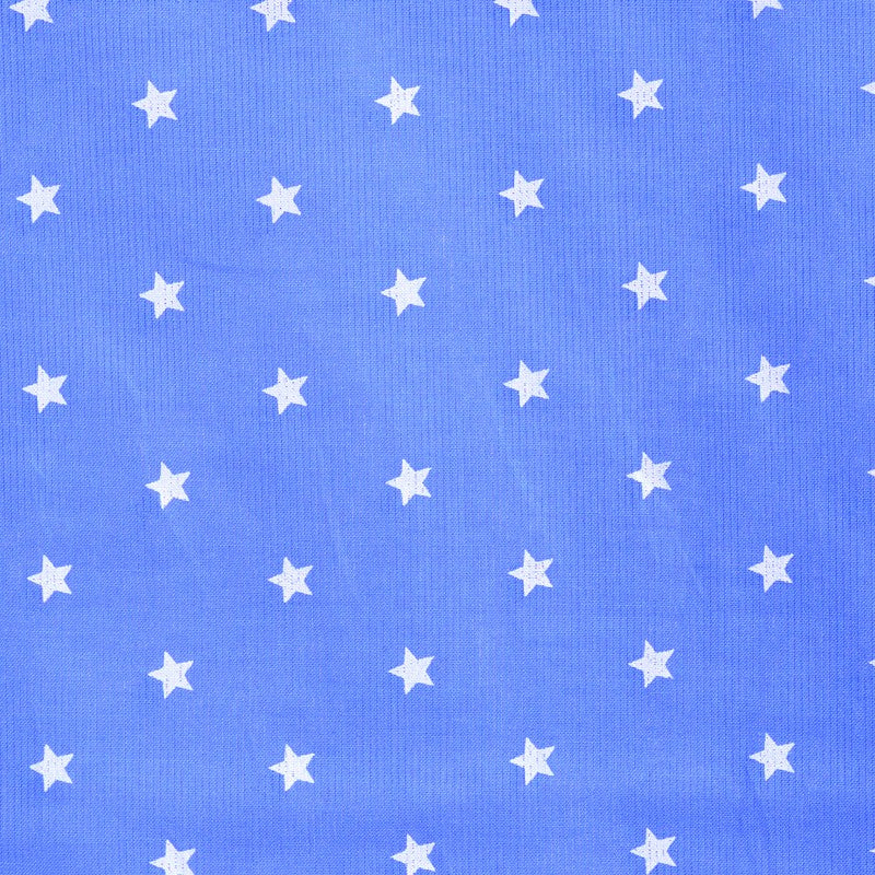 Voile Coton Étoiles Bleu - Ribes y Casals