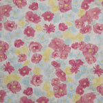Voile Coton Peinture Fleur Multicolor - Ribes y Casals