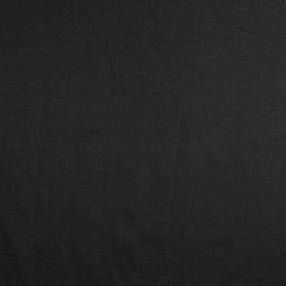 Tissu Voile Coton Noire - Ribes y Casals