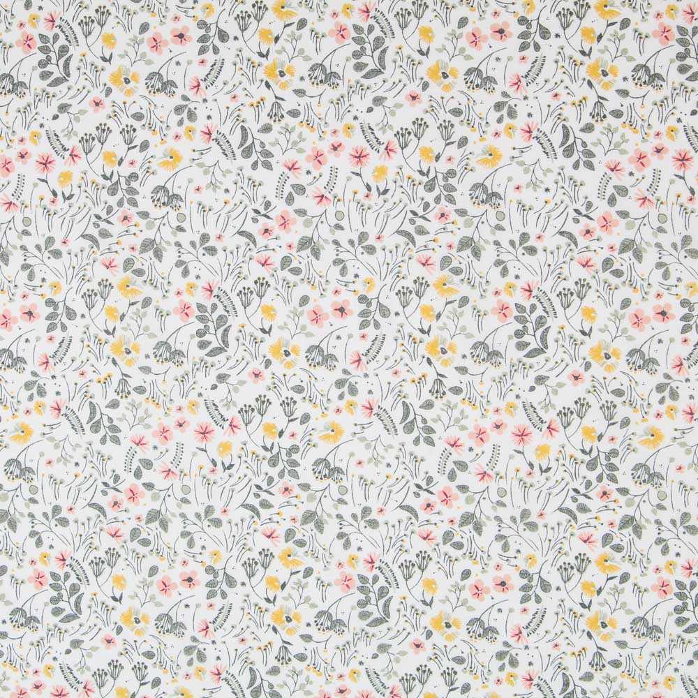 Voile Floral Vert - Ribes y Casals