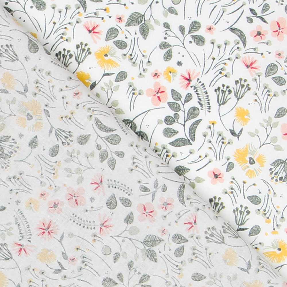 Voile Floral Vert - Ribes y Casals