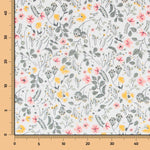 Voile Floral Vert - Ribes y Casals