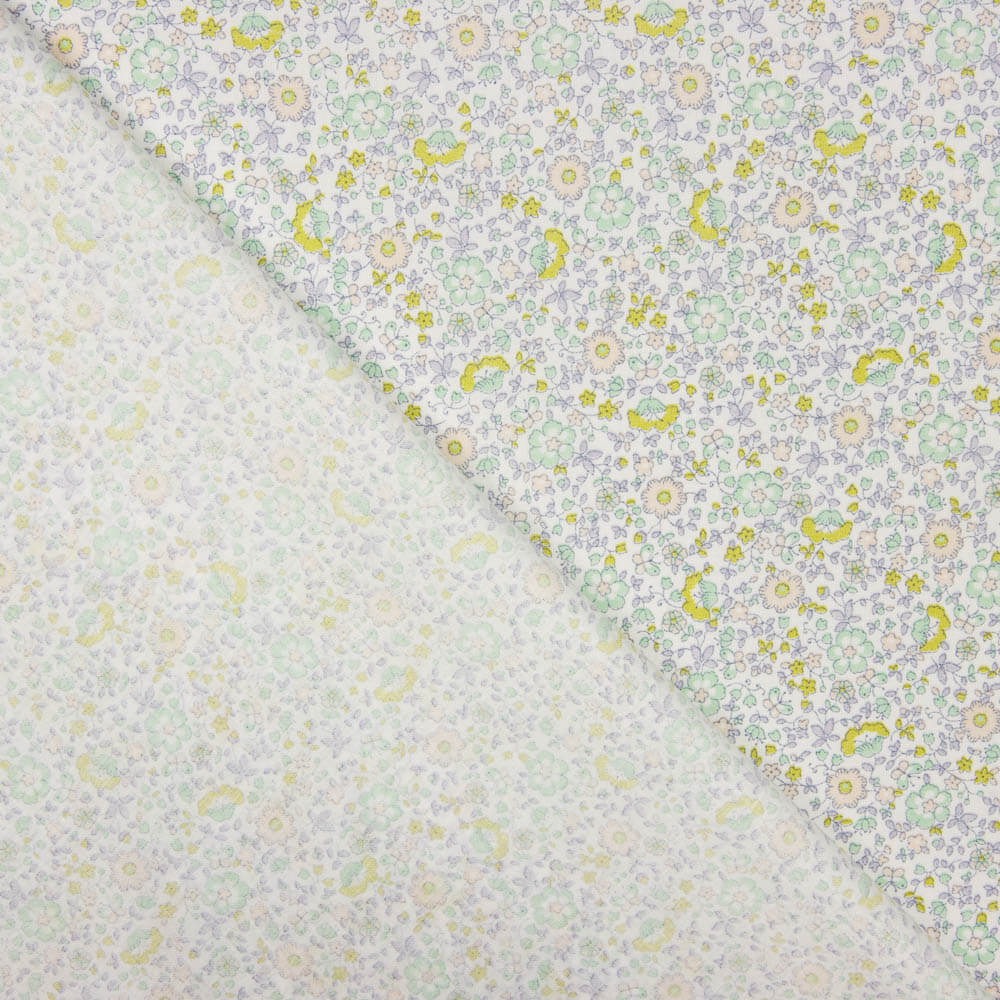 Voile de coton Fleurs Nansy - Ribes y Casals