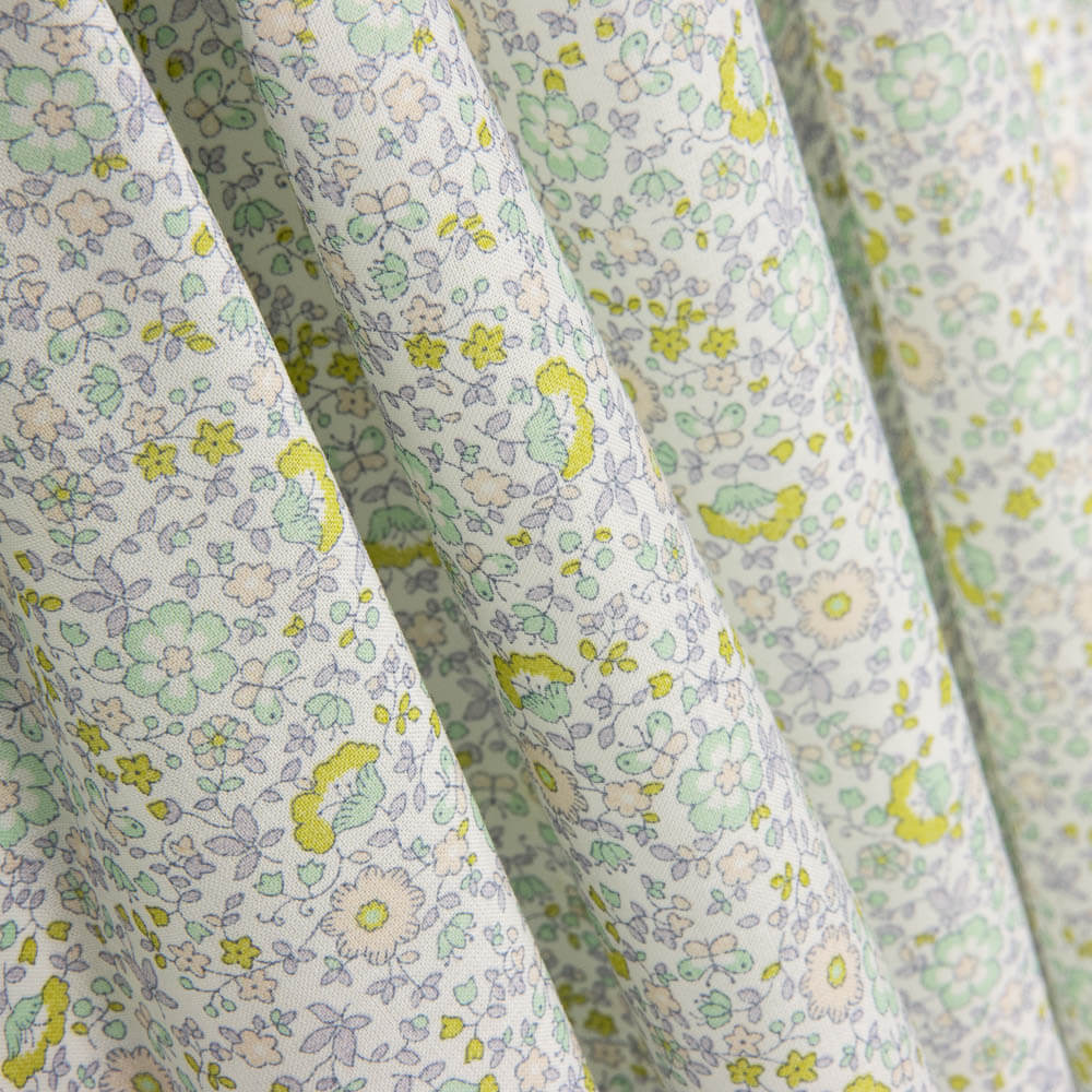 Voile de coton Fleurs Nansy - Ribes y Casals