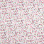 Voile Coton Fleurs Nîmes Rouge - Ribes y Casals