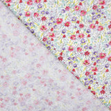 Voile Coton Fleurs Nîmes Rouge - Ribes y Casals