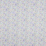 Voile Coton Fleurs Lilas Écarlate - Ribes y Casals