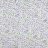 Voile Coton Fleurs Lilas Écarlate - Ribes y Casals