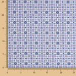 Voile de coton imprimé Supima 04 Lilas - Ribes y Casals