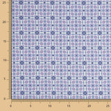 Voile de coton imprimé Supima 04 Lilas - Ribes y Casals