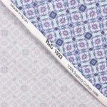Voile de coton imprimé Supima 04 Lilas - Ribes y Casals