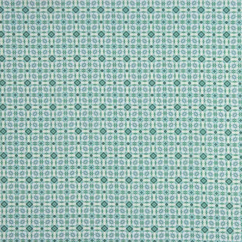 Voile Coton Supima Imprimé 04 Vert - Ribes y Casals