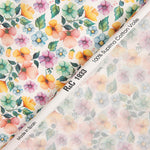 Voile de coton imprimé Supima 06 - Ribes y Casals