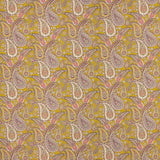 Voile de Coton Imprimé Supima 09 Moutarde - Ribes y Casals