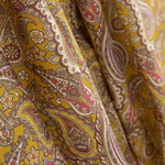 Voile de Coton Imprimé Supima 09 Moutarde - Ribes y Casals