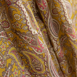 Voile de Coton Imprimé Supima 09 Moutarde - Ribes y Casals