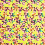 Voile de Coton Imprimé Supima 10 Jaune - Ribes y Casals