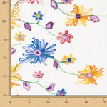 Voile Bordado Floral - Ribes y Casals