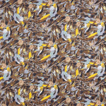 Voile Imprimé Feuilles Bleues - Ribes y Casals