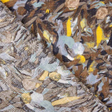 Voile Imprimé Feuilles Bleues - Ribes y Casals