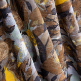 Voile Imprimé Feuilles Bleues - Ribes y Casals