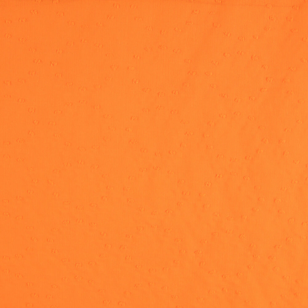 Voile Plumetis Orange Fluo - Ribes y Casals