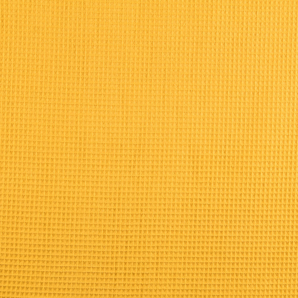 Retal Piqué Waffle Cúrcuma 75x140 cm - Ribes y Casals