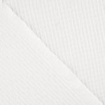 Piqué fin gaufré blanc - Ribes y Casals