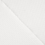 Piqué fin gaufré blanc - Ribes y Casals