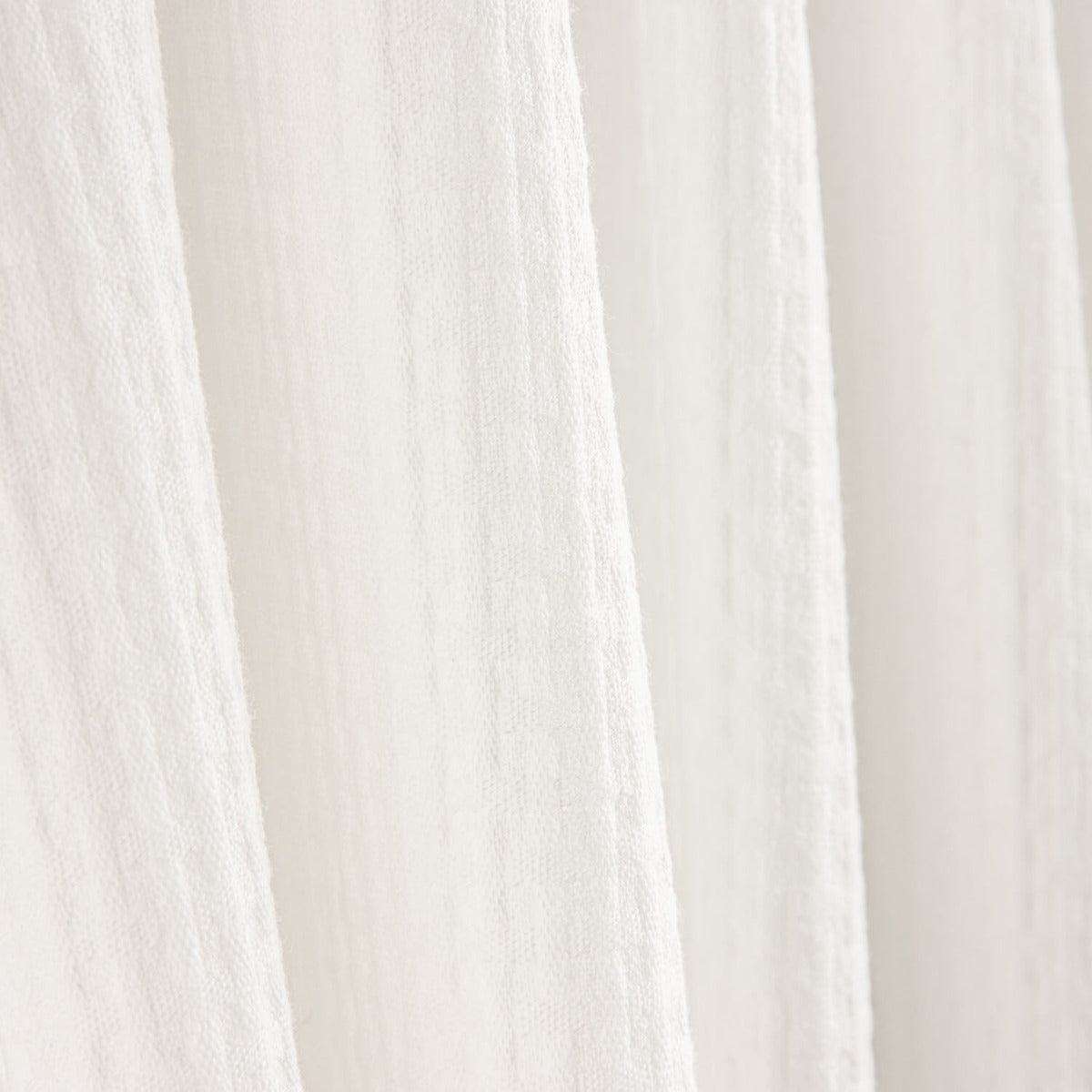 Piqué fin gaufré blanc - Ribes y Casals