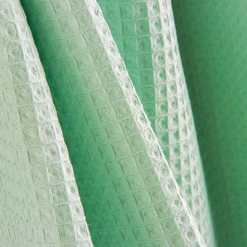 Gaufre Piqué Vert Eau - Ribes y Casals