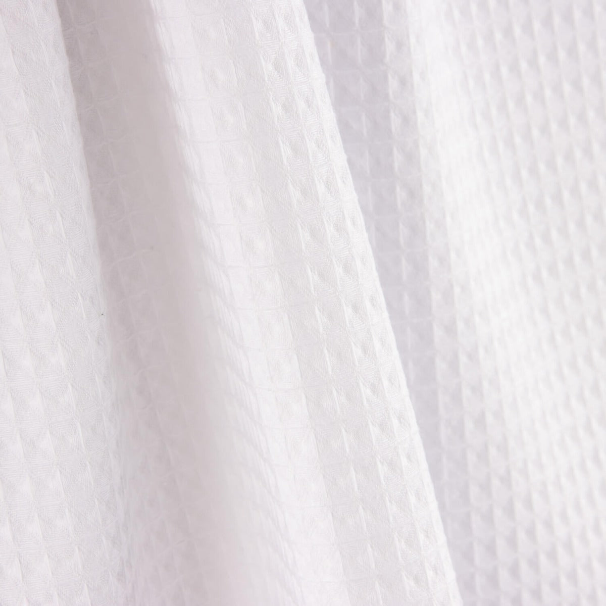 Piqué gaufré blanc basique - Ribes y Casals