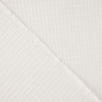 Gaufré piqué basique blanc naturel - Ribes y Casals