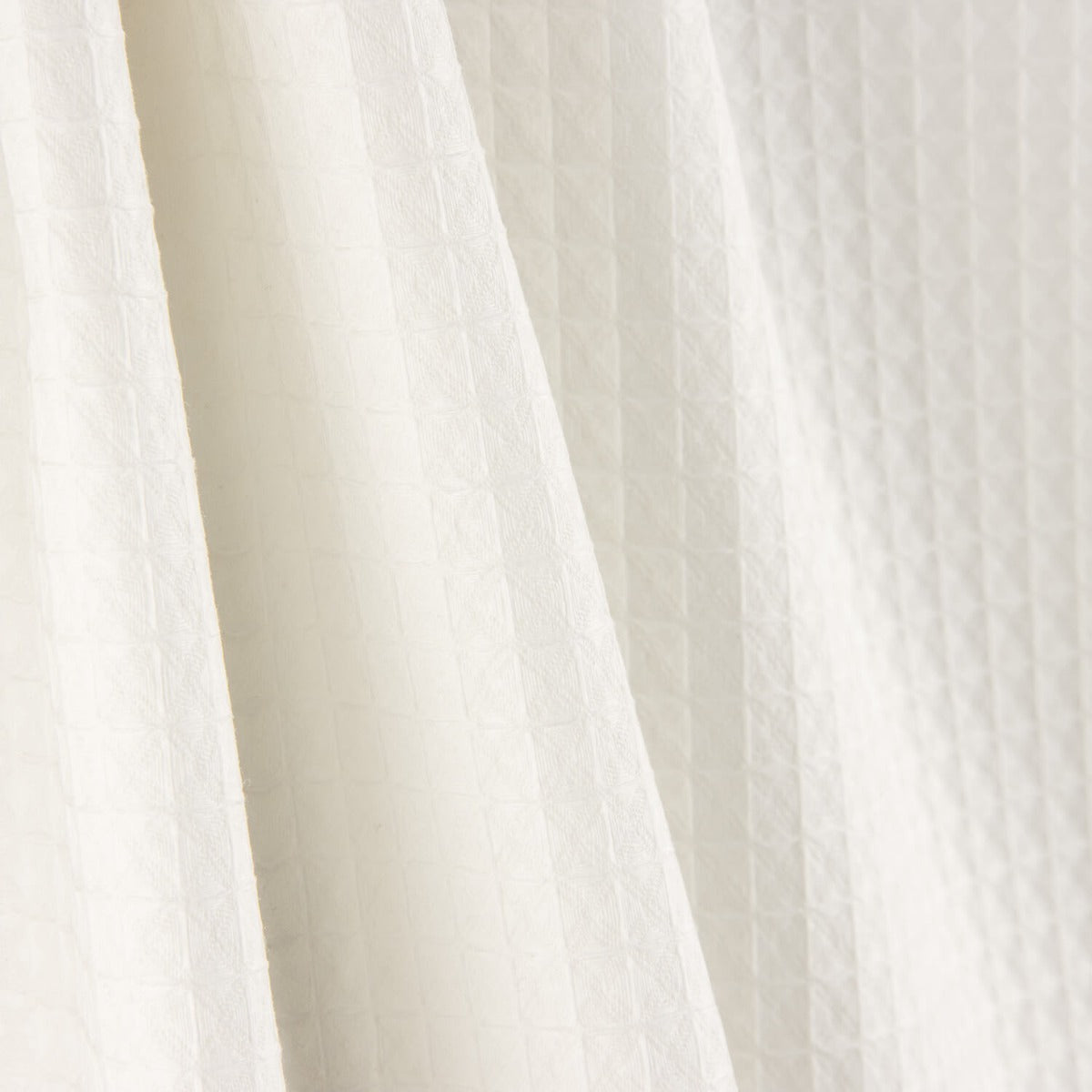 Gaufré piqué basique blanc naturel - Ribes y Casals