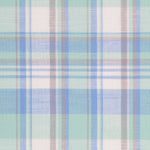 Tissu Madras Carreaux Bleu Vert - Ribes y Casals