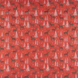 Jute imprimé de Noël avec rennes - Ribes y Casals
